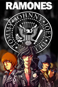 Ramones 001 - cuadro decorativo en canvas