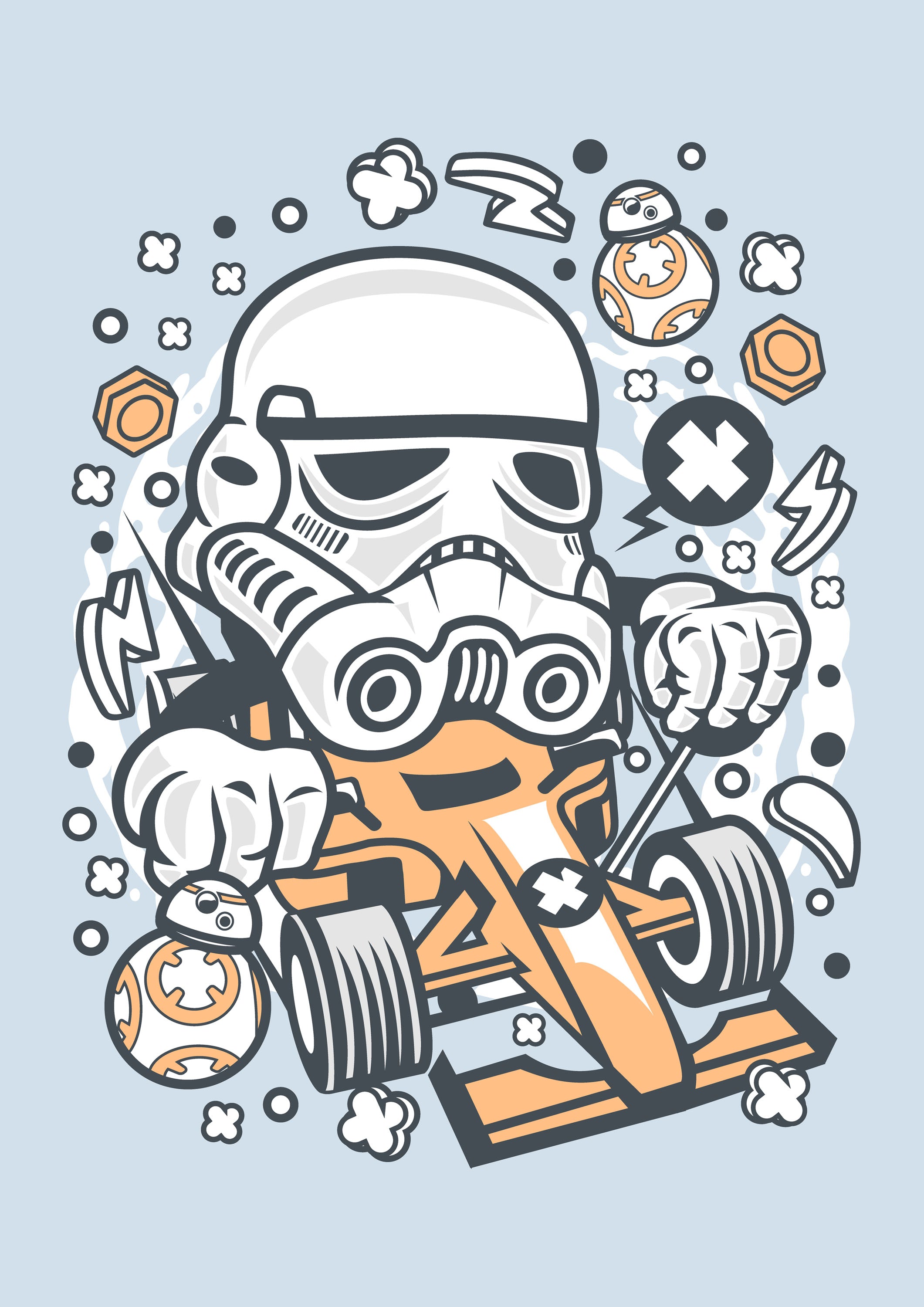 Funko Troopers 063 - cuadro decorativo en canvas