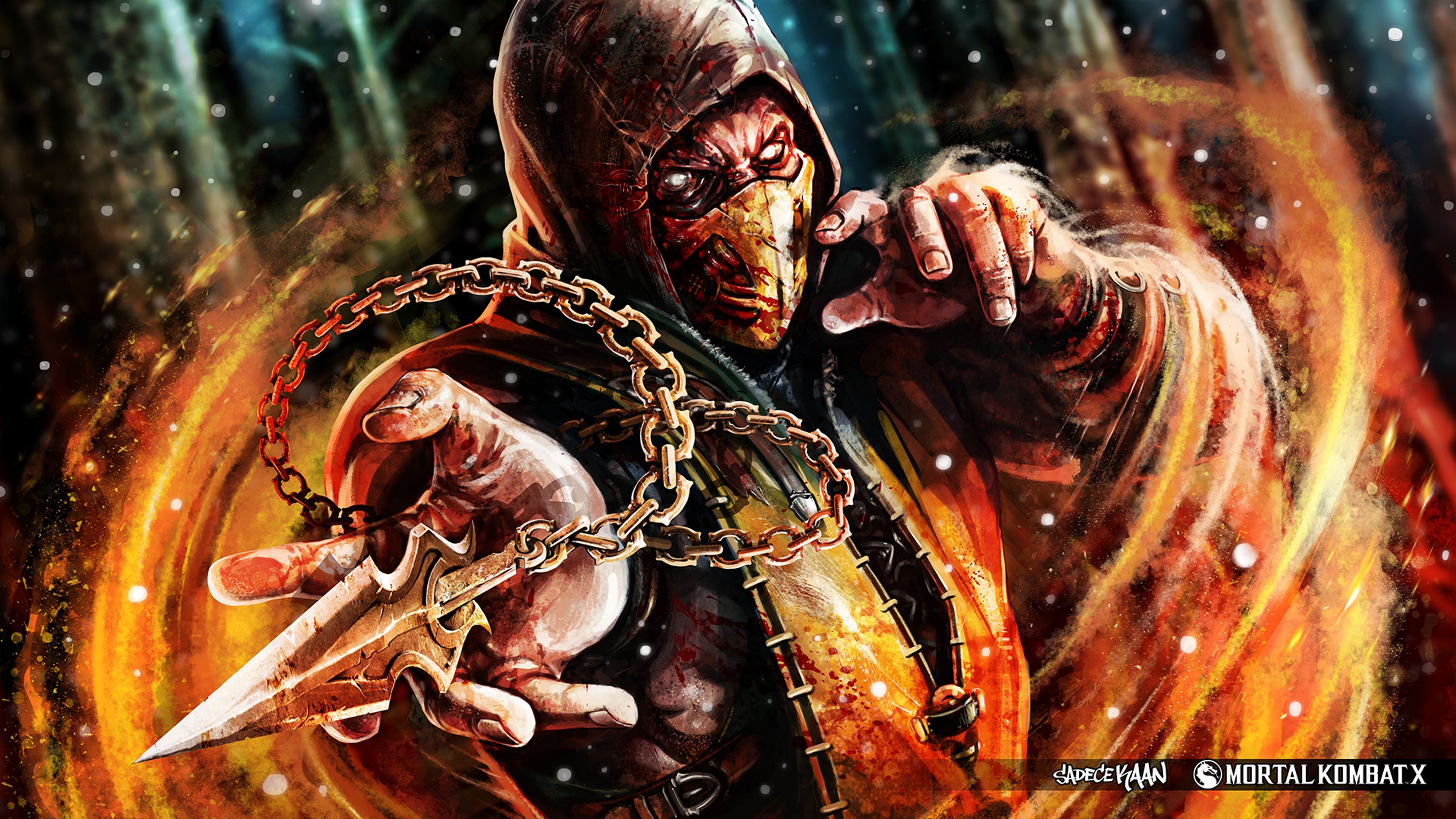 Mortal Kombat 005 - cuadro gamer decorativo en canvas