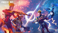 Free Fire 002 - cuadro gamer decorativo en canvas