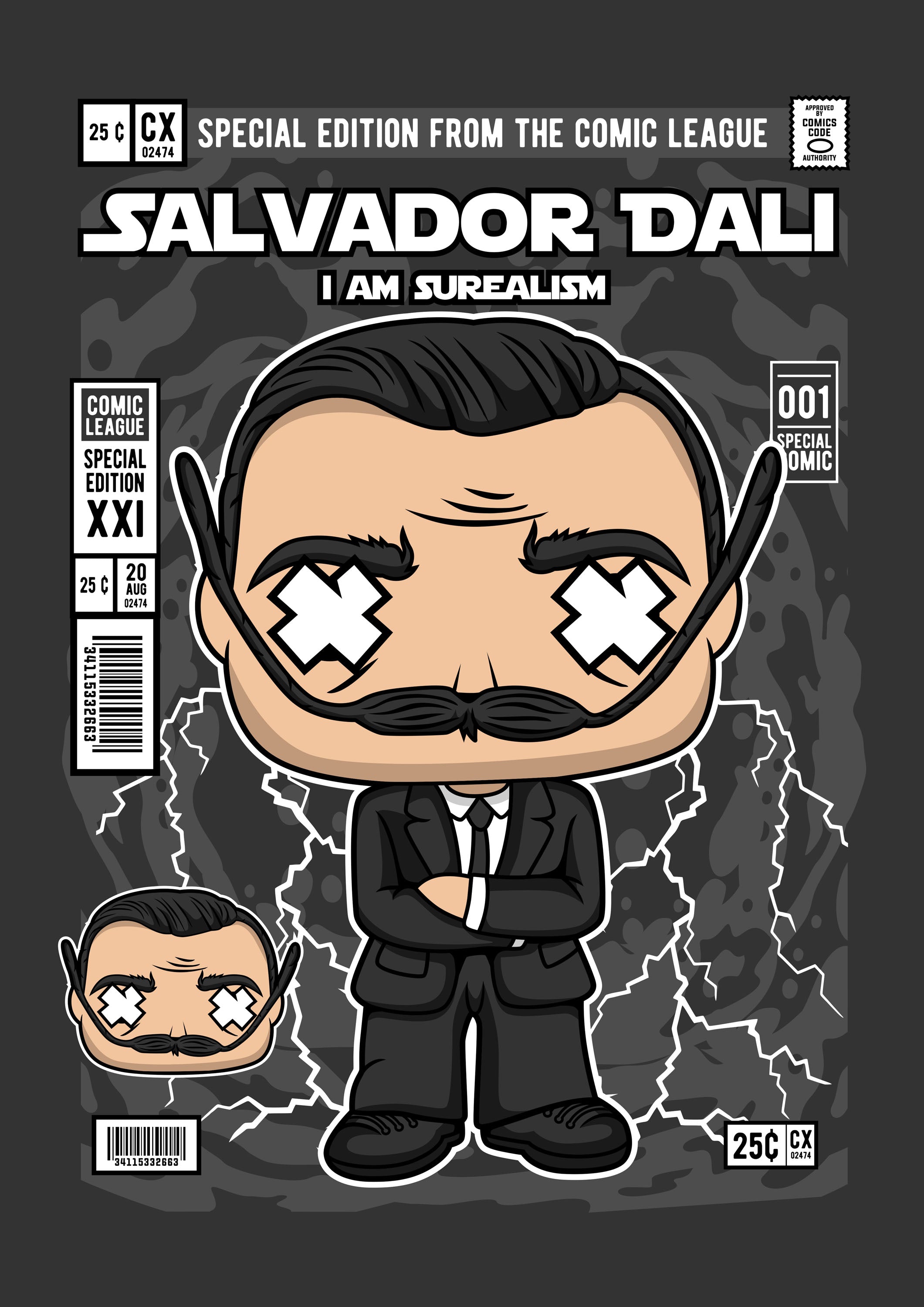 Funko Estrellas Pop 031 - cuadro decorativo en canvas