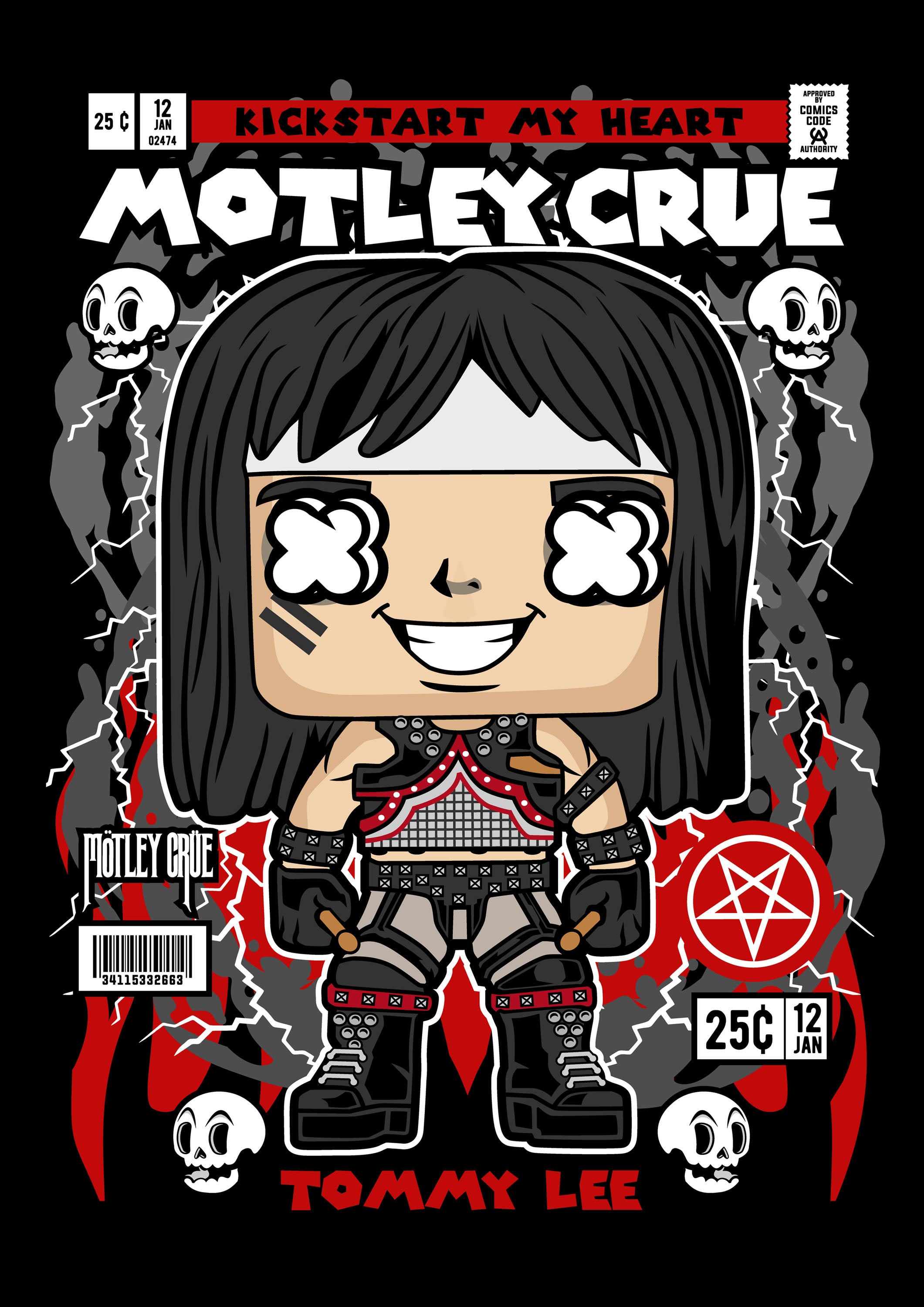 Funko Rock 046 - cuadro decorativo en canvas