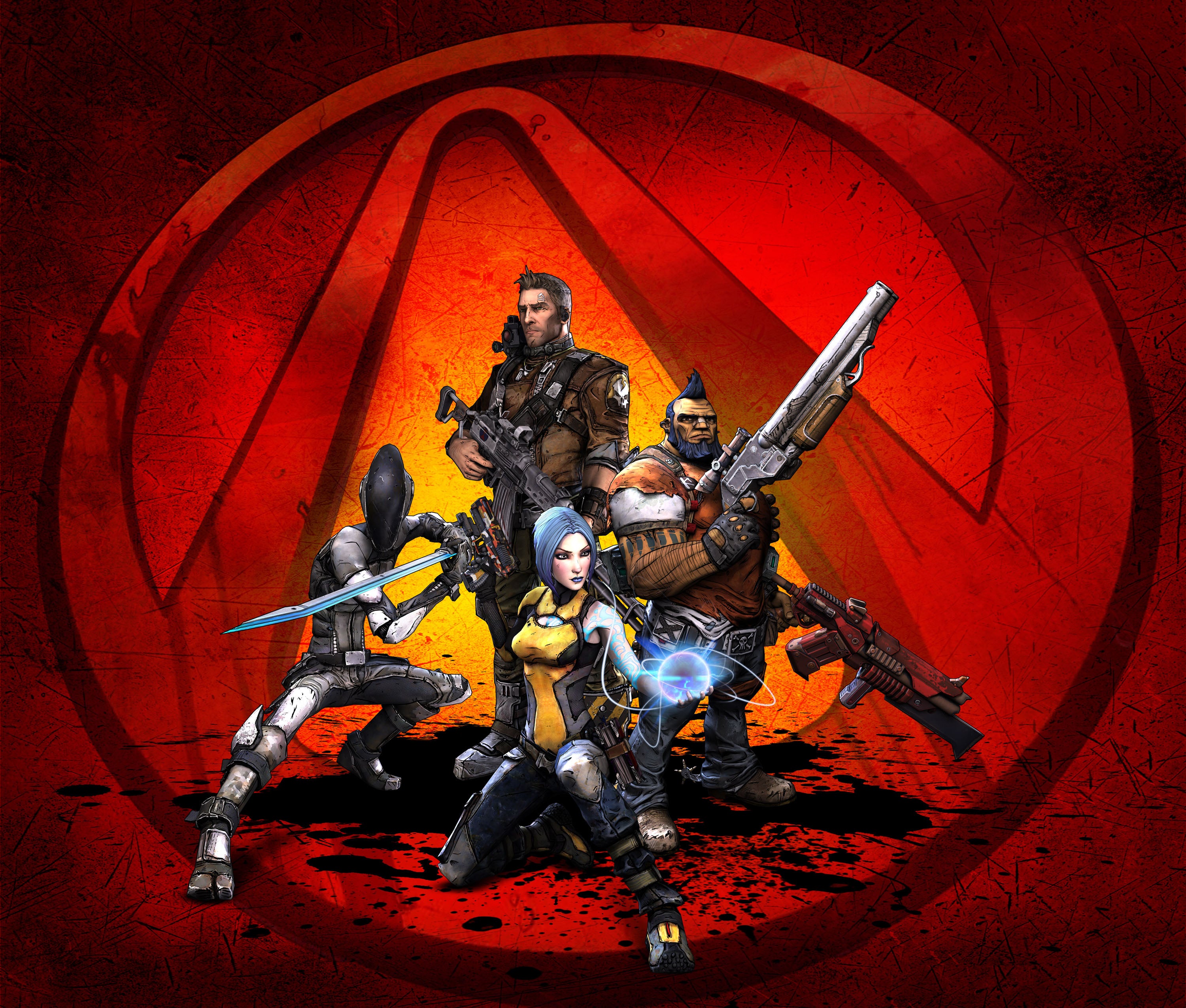 Borderlands 004 - cuadro gamer decorativo en canvas