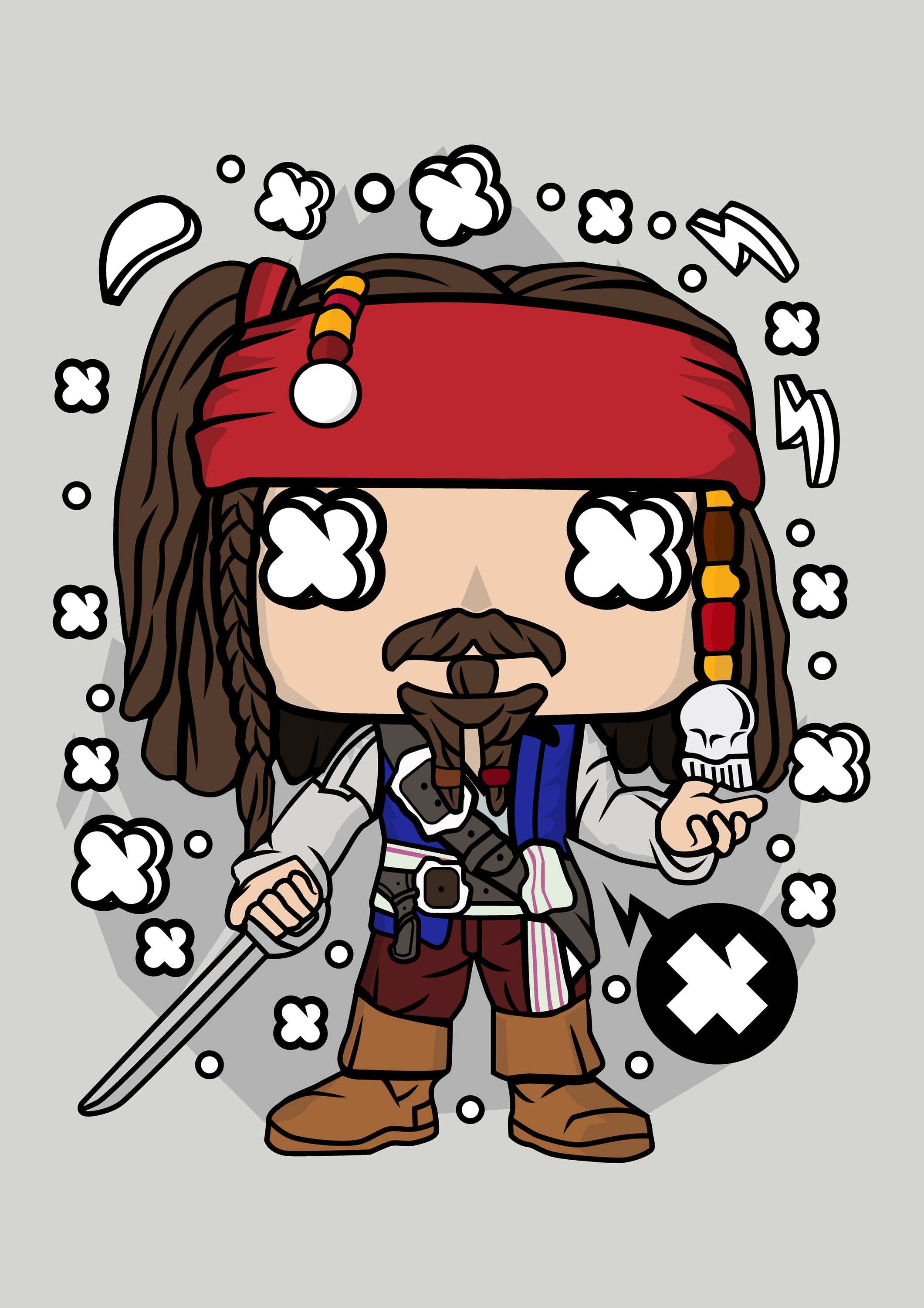 Funko Películas 048 - cuadro decorativo en canvas