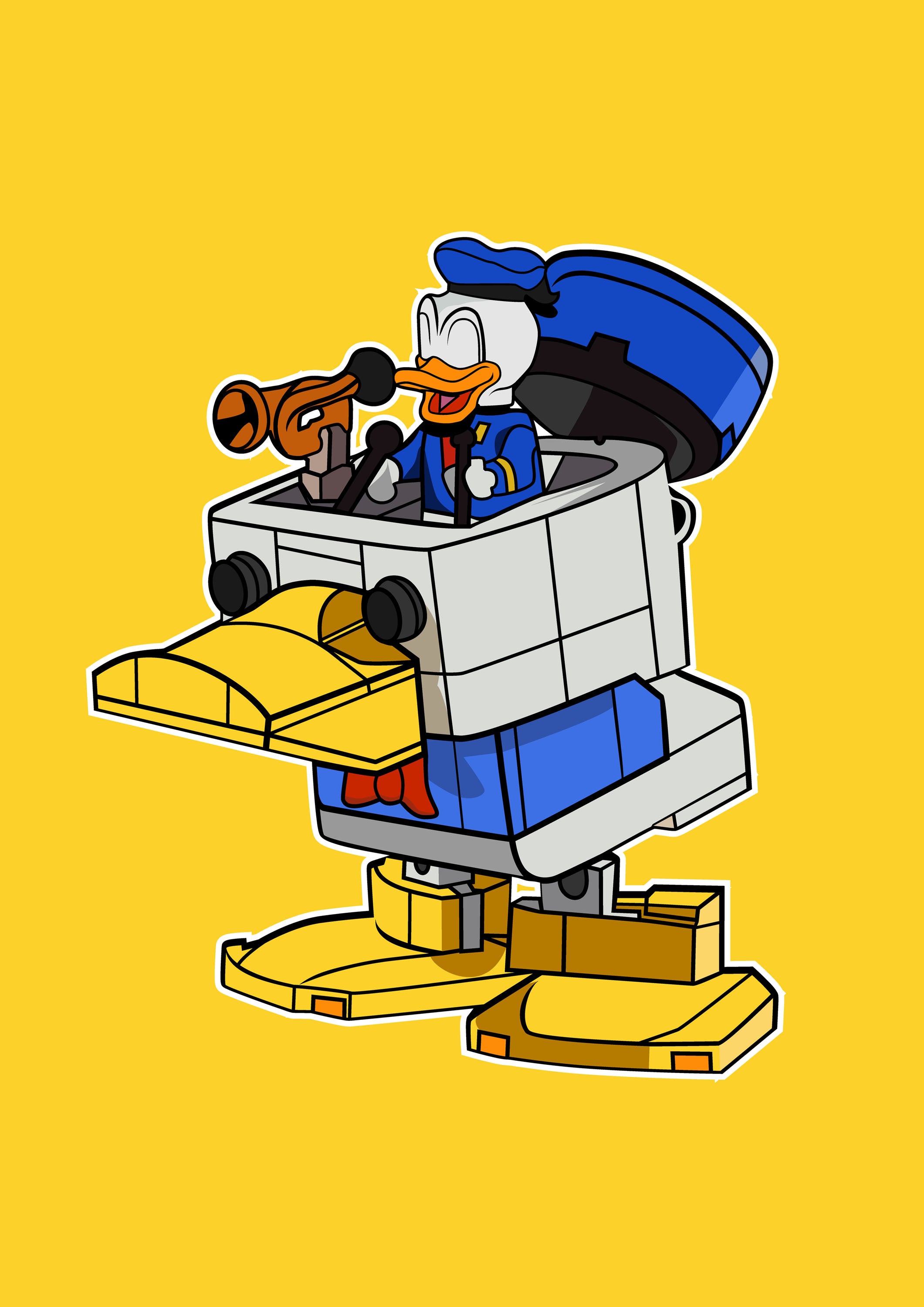 Funko Lego 024 - cuadro decorativo en canvas