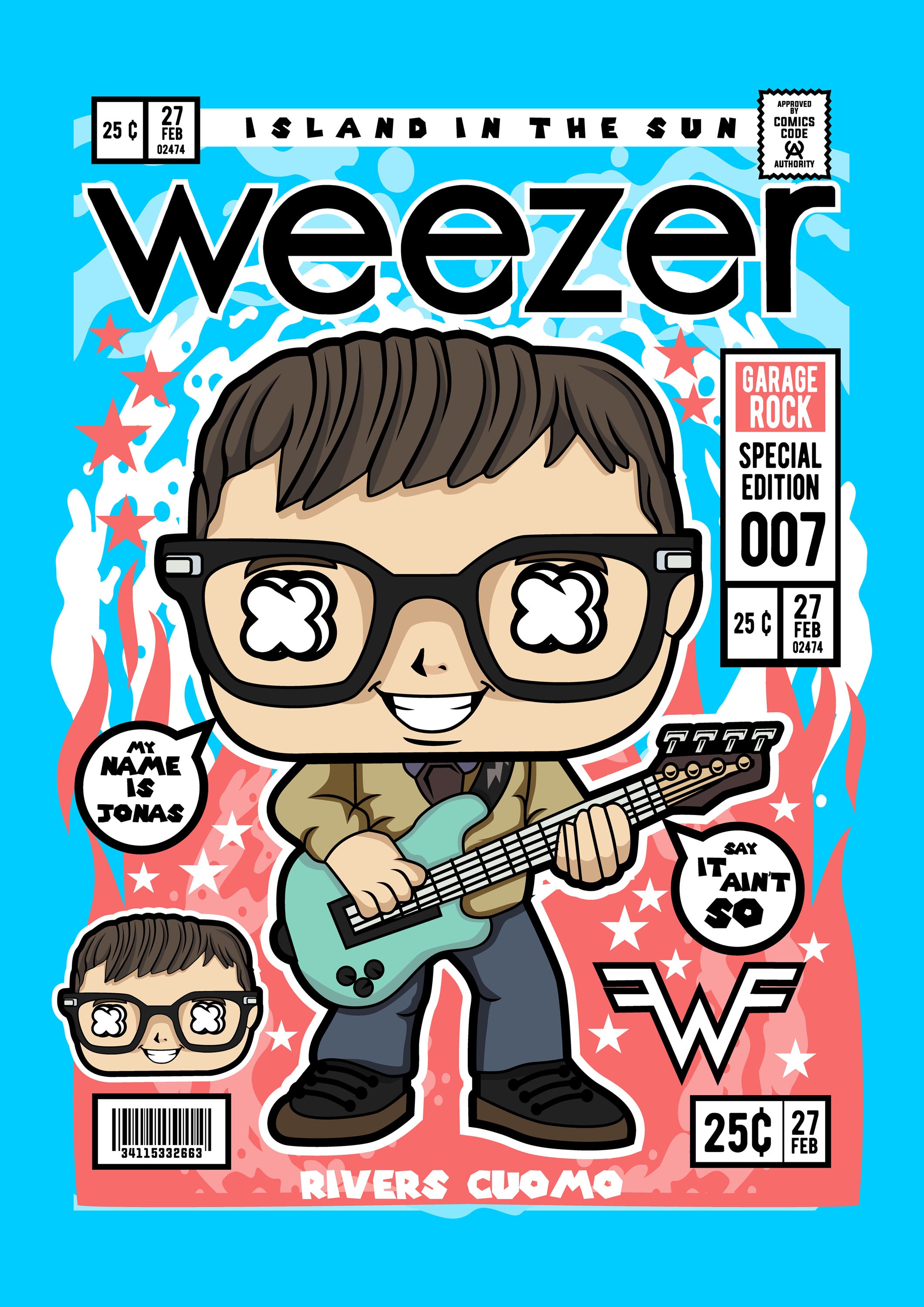 Funko Música 087 - cuadro decorativo en canvas