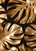 Negro y Dorado 064 - cuadro decorativo en canvas