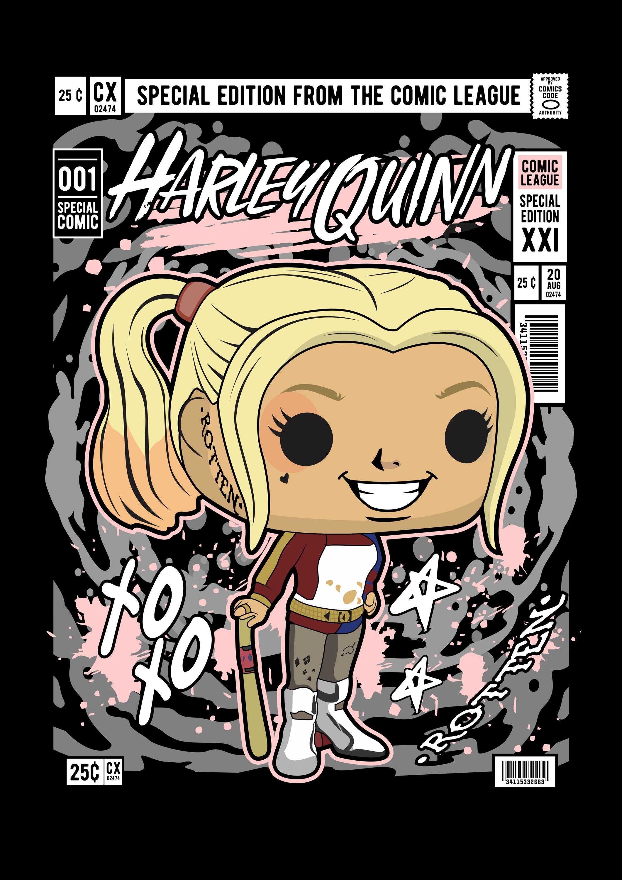 Funko DC Comics 016 - cuadro decorativo en canvas